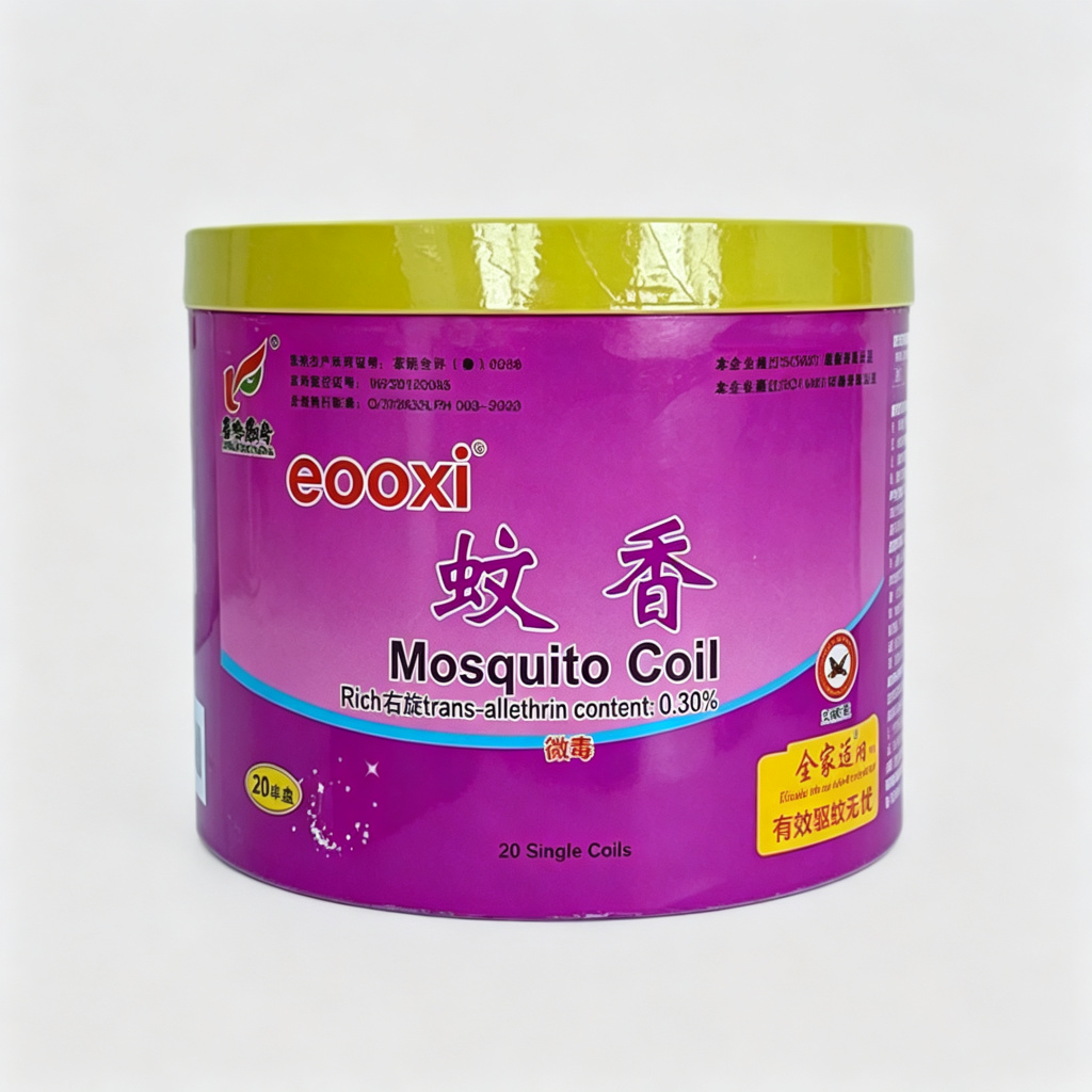 eooxi Purple Mosquito Coil Bucket